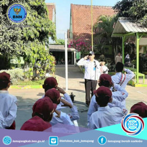 SOSIALISASI P4GN MELALUI KEGIATAN UPACARA BENDERA