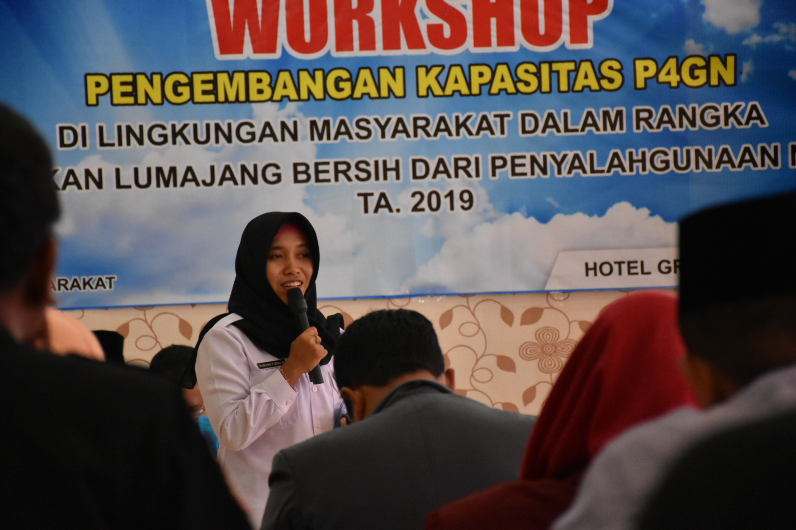 BNNK LUMAJANG BENTUK RELAWAN ANTI NARKOBA MELALUI KEGIATAN WORKSHOP PENGEMBANGAN KAPASITAS P4GN
