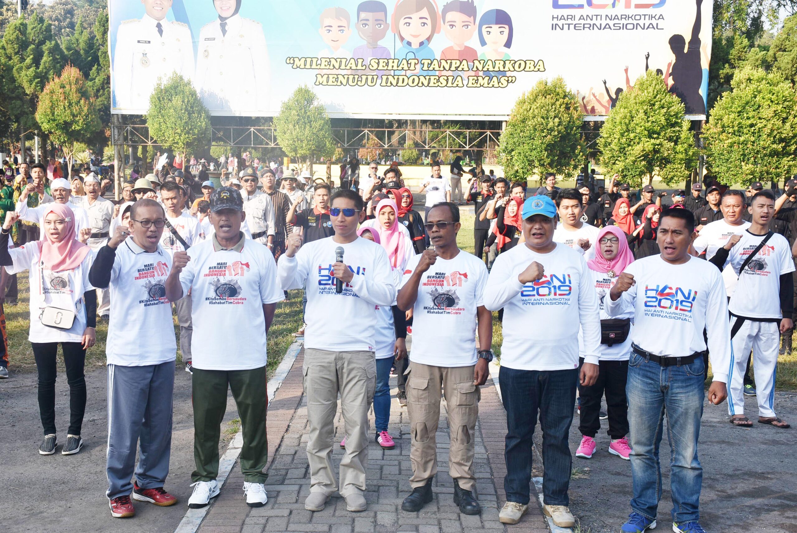 IKRAR ANTI NARKOBA DALAM RANGKA MEMPERINGATI HARI ANTI NARKOTIKA INTERNASIONAL 2019 IKRAR ANTI NARKOBA DALAM RANGKA MEMPERINGATI HARI ANTI NARKOTIKA INTERNASIONAL 2019