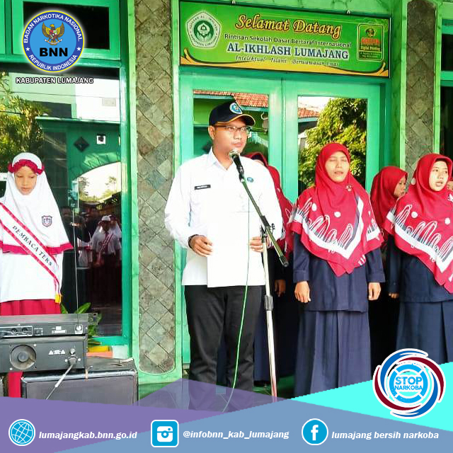 SOSIALISASI P4GN MELALUI KEGIATAN UPACARA BENDERA