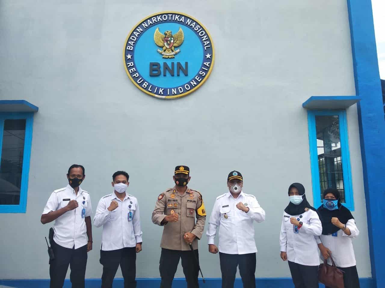 KAPOLRES LUMAJANG KUNJUNGI KANTOR BARU BNN