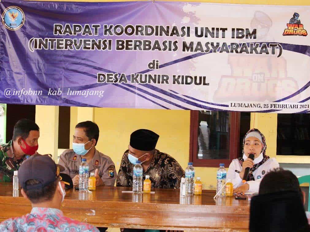 ADAKAN RAKOR DI DESA KUNIR KIDUL, BNNK LUMAJANG CANANGKAN PROGRAM IBM ADAKAN RAKOR DI DESA KUNIR KIDUL, BNNK LUMAJANG CANANGKAN PROGRAM IBM