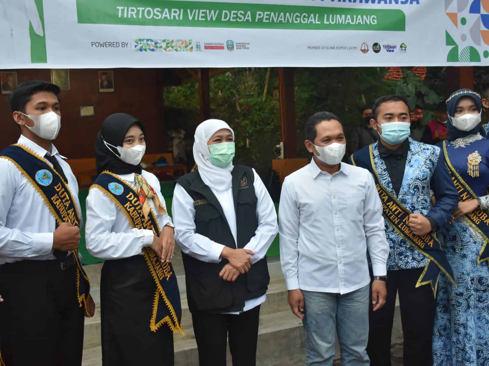 10 FINALIS DUTA ANTI NARKOBA IKUTI KARANTINA DI PEMANDIAN ALAM TIRTOSARI VIEW DESA PENANGGAL