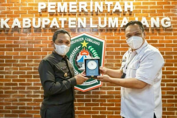 BNNK LUMAJANG AUDIENSI DENGAN BUPATI KABUPATEN LUMAJANG