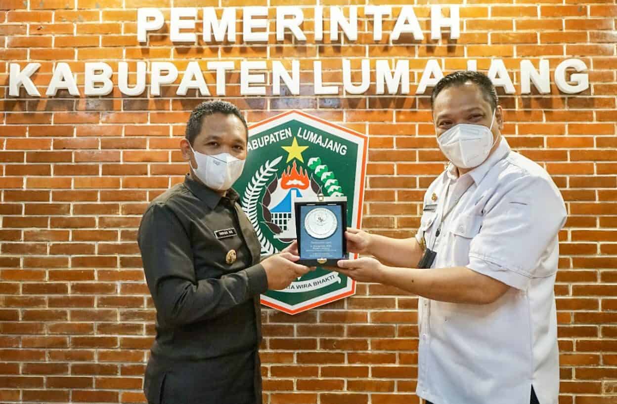 BNNK LUMAJANG AUDIENSI DENGAN BUPATI KABUPATEN LUMAJANG